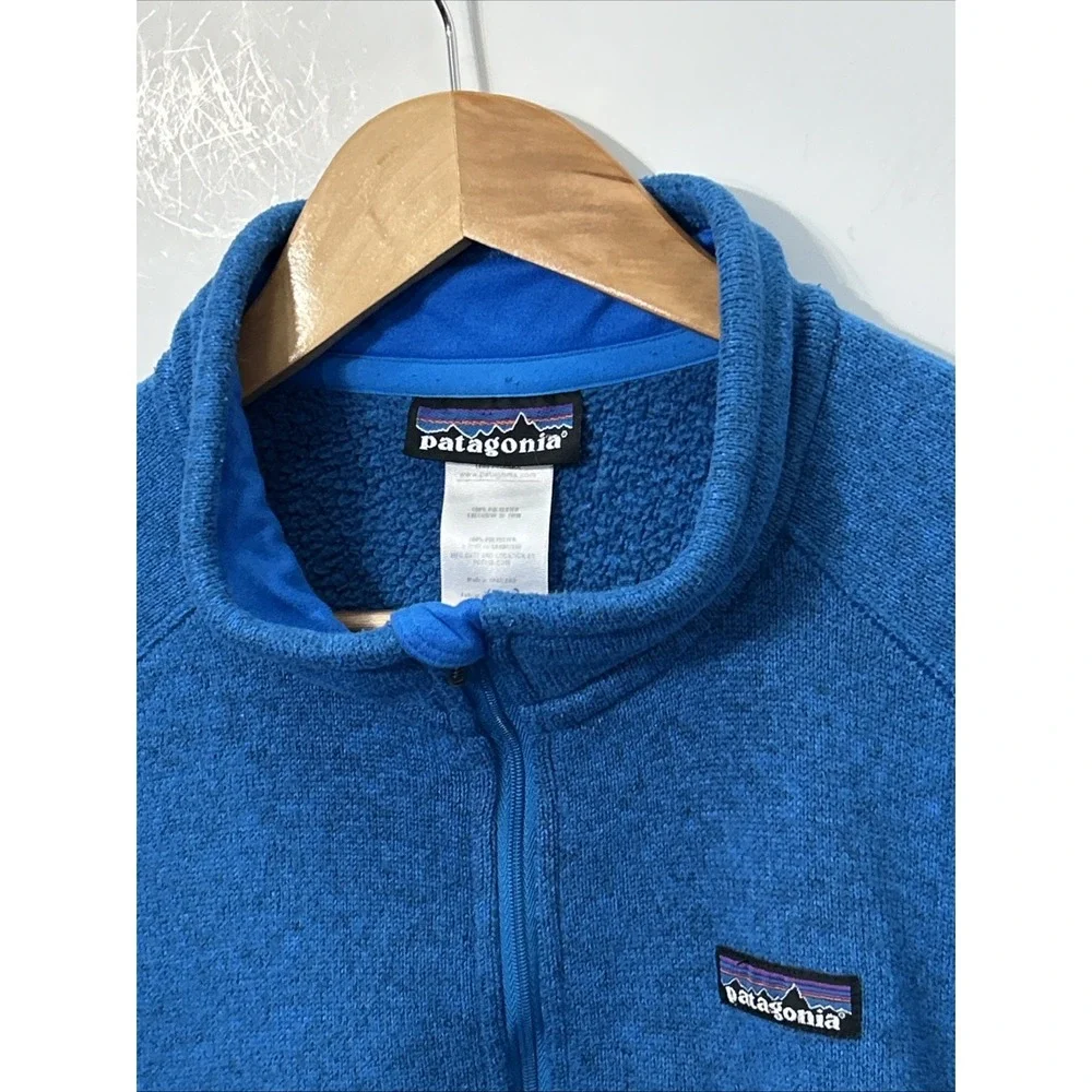 Mens Patagonia Better Sweater 1/4 Zip Pullover Outdoor Hiking 25521 Sz XL